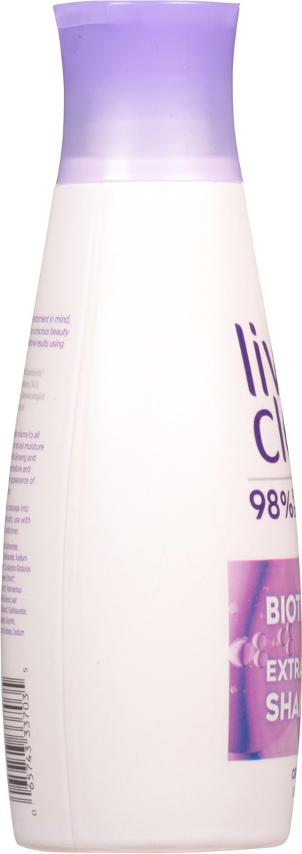 slide 5 of 12, Live Clean Biotin Extra Body Shampoo 12 fl oz, 12 fl oz