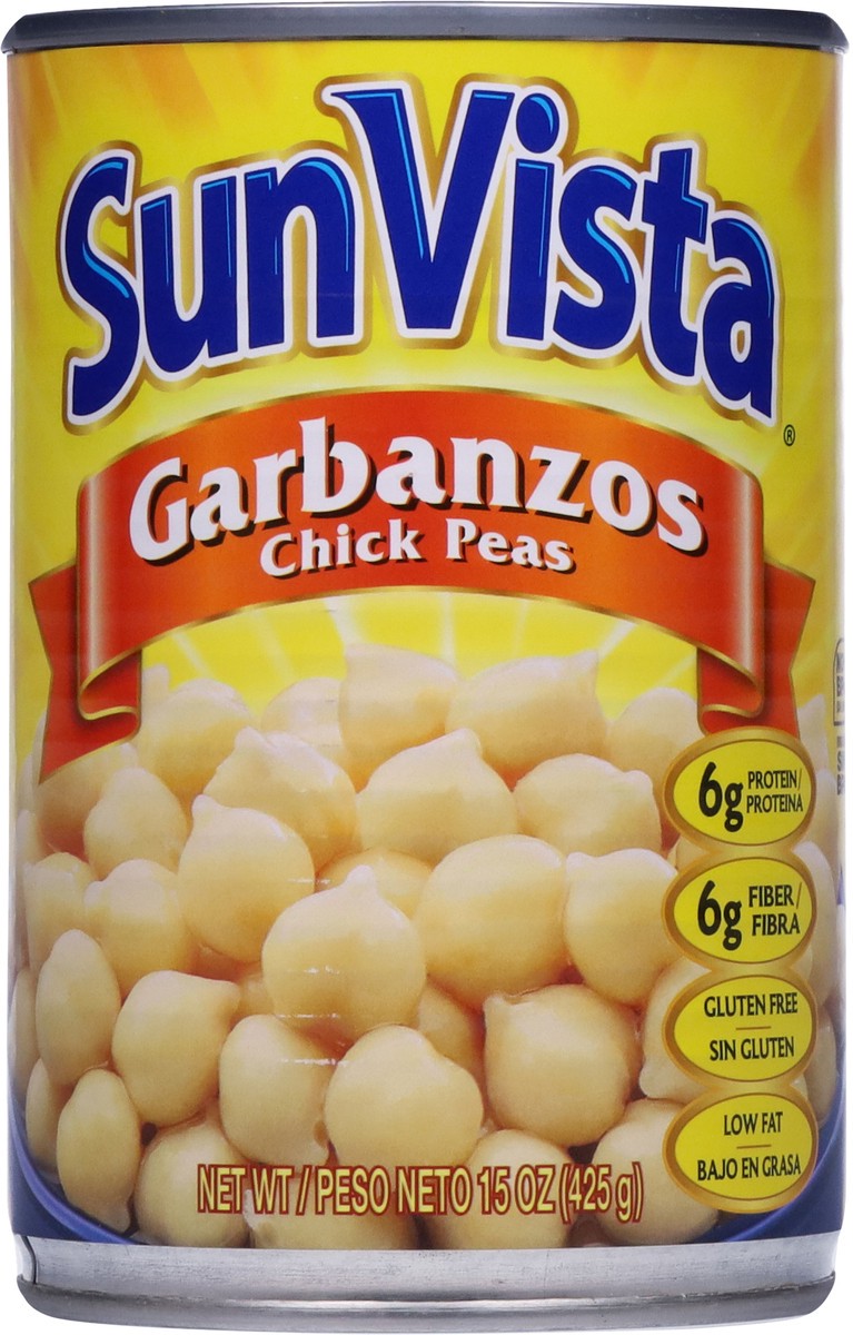 slide 4 of 9, SunVista Chick Peas 15 oz, 15 oz