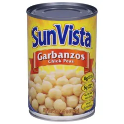 SunVista Garbanzos Chick Peas 15 oz
