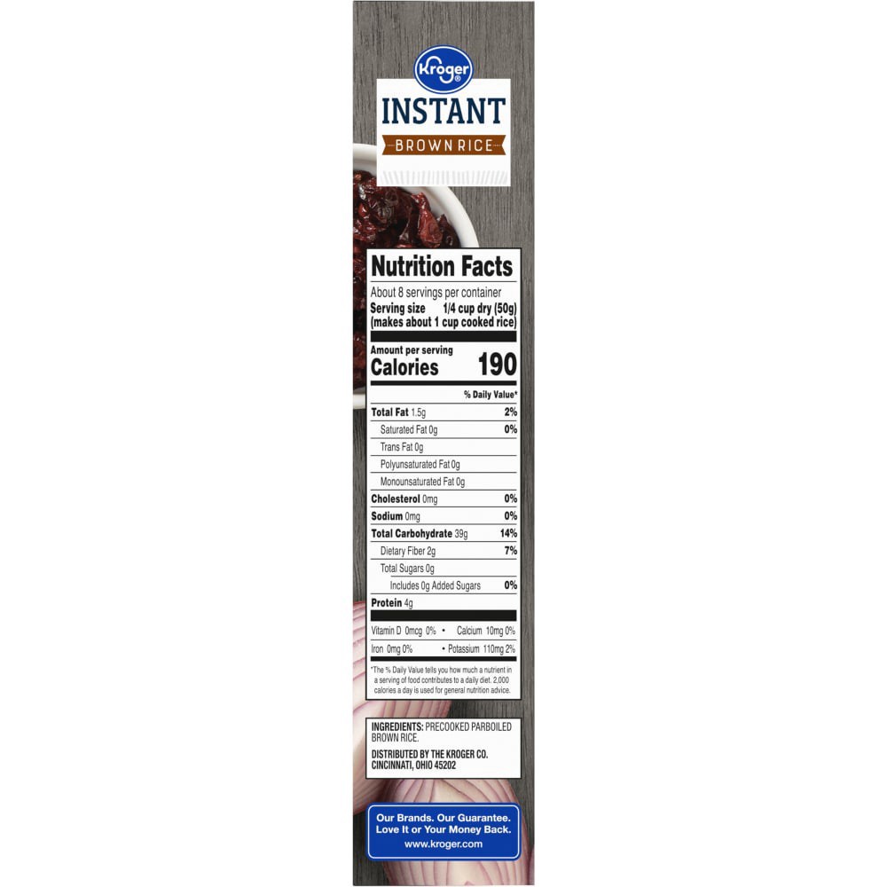 slide 2 of 6, Kroger Microwavable Brown Rice, 14 oz
