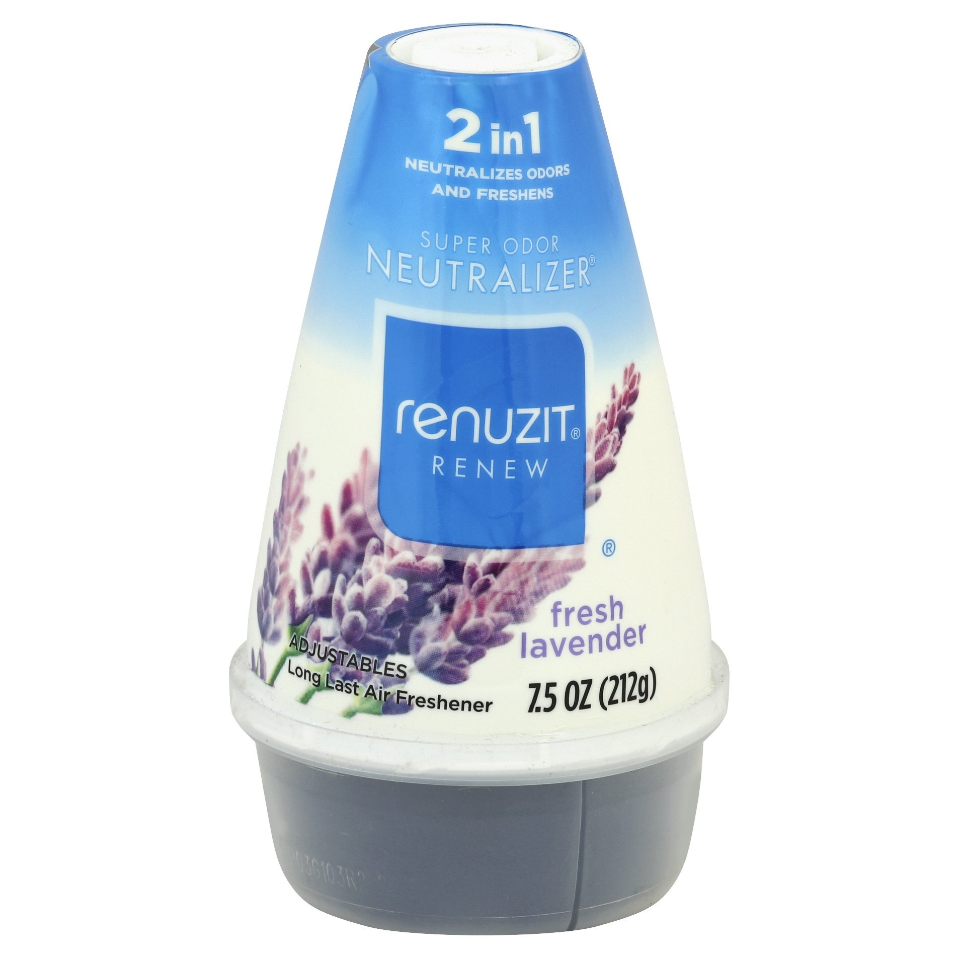 slide 1 of 4, Renuzit Odor Neutralizer - Fresh Lavendar, 7 oz