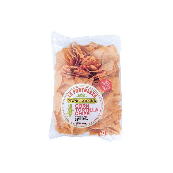 slide 1 of 1, La Fortaleza Corn Tortilla Chips, 14 oz