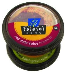 Falafel King Hatch Green Chili Hummus