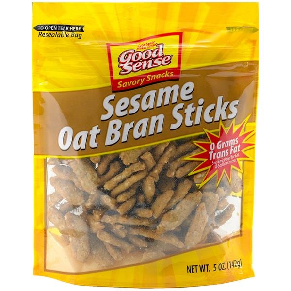 slide 1 of 1, Good Sense Sesame Oat Bran Sticks, 5 oz