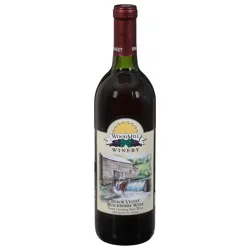 WoodMill Winery Semi-Sweet Black Velvet Blackberry Wine 750 ml