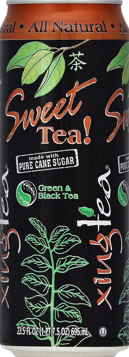 slide 3 of 4, Xing Tea Sweet Tea, Green & Black, 23.5 oz