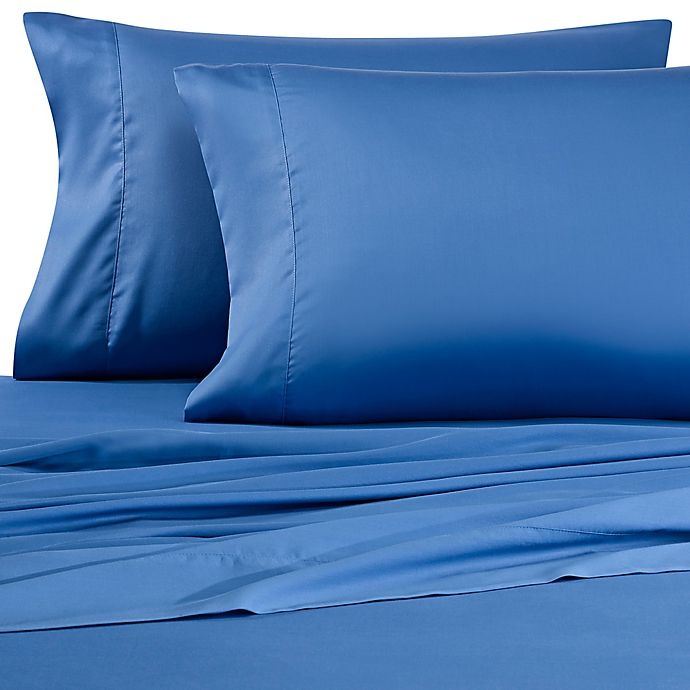 slide 1 of 1, SHEEX VAPOR BALANCE 37.5 Performance 300-TC King Pillowcases - Blue, 2 ct