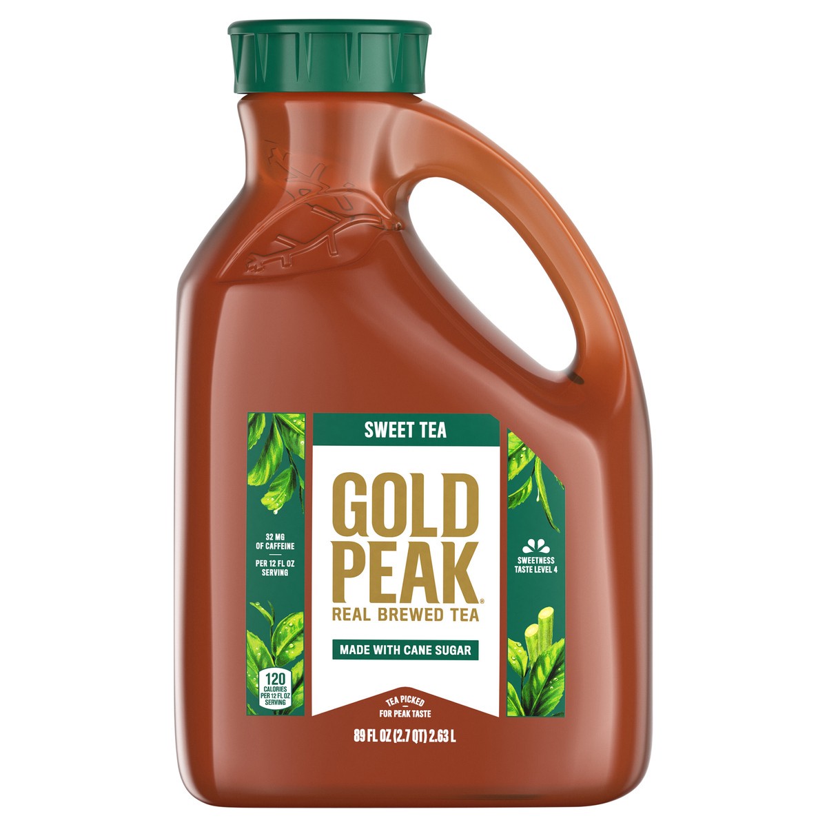 slide 1 of 7, Gold Peak Sweetened Black Tea Jug, 89 fl oz, 89 oz