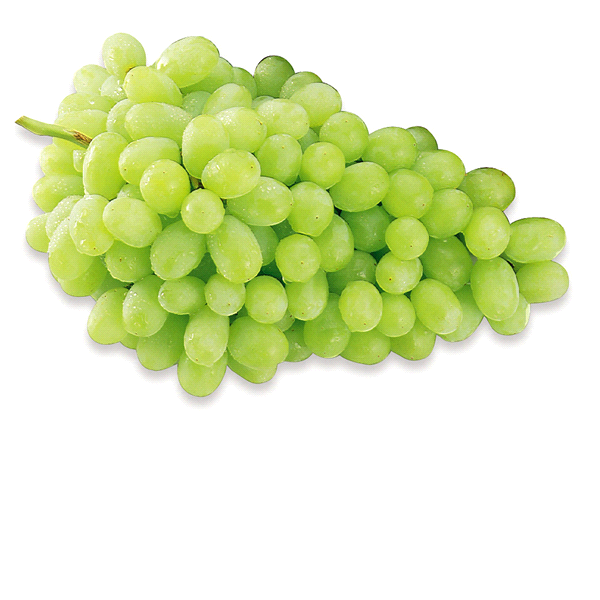 slide 1 of 1, Organic Grapes White, per lb