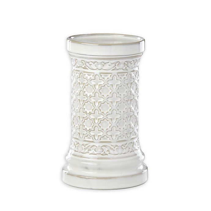 slide 1 of 1, Lenox Global Tapestry Pillar Candle Holder, 8 in