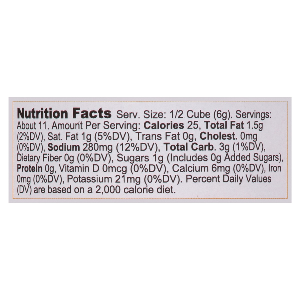 slide 9 of 12, BOU Chicken Gravy Cubes 6 ea, 6 ct