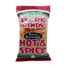 Yoder's Hot & Spicy Pork Rinds - 3.5 oz
