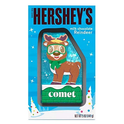 slide 1 of 1, Hershey's Milk Chocolate Reindeer Holiday Gift Box, 5 oz