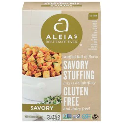 Aleia's Gluten Free Savory Stuffing 10 oz