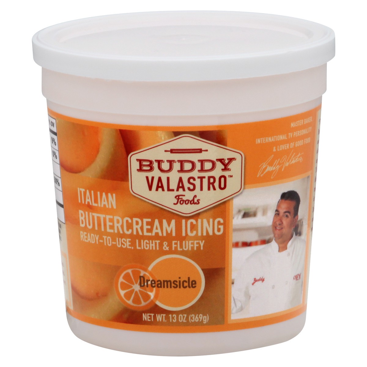 slide 1 of 11, BUDDY VALASTRO FOODS Buttercream Icing 13 oz, 13 oz