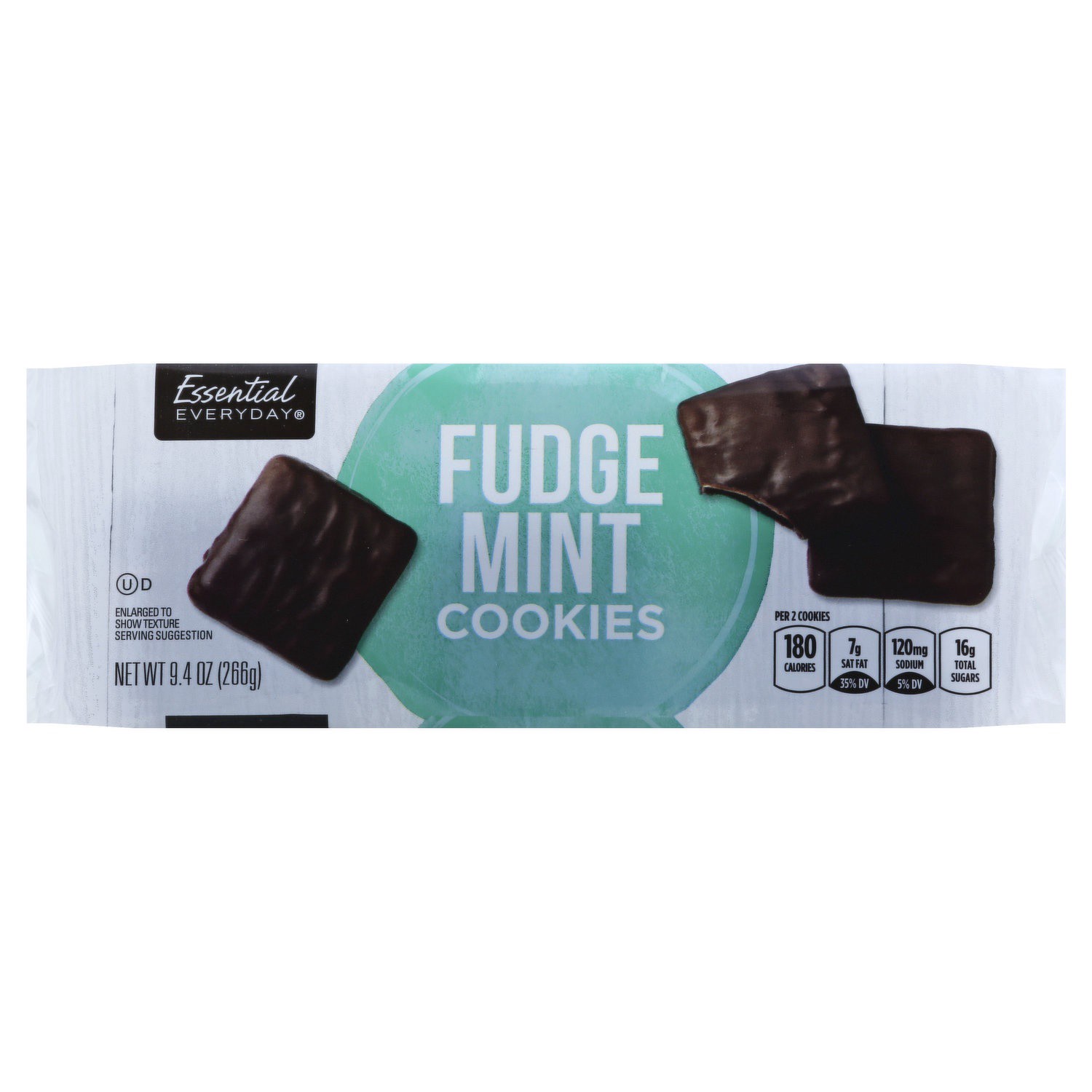 slide 1 of 1, Essential Everyday Fudge Mint Cookie, 9.4 oz