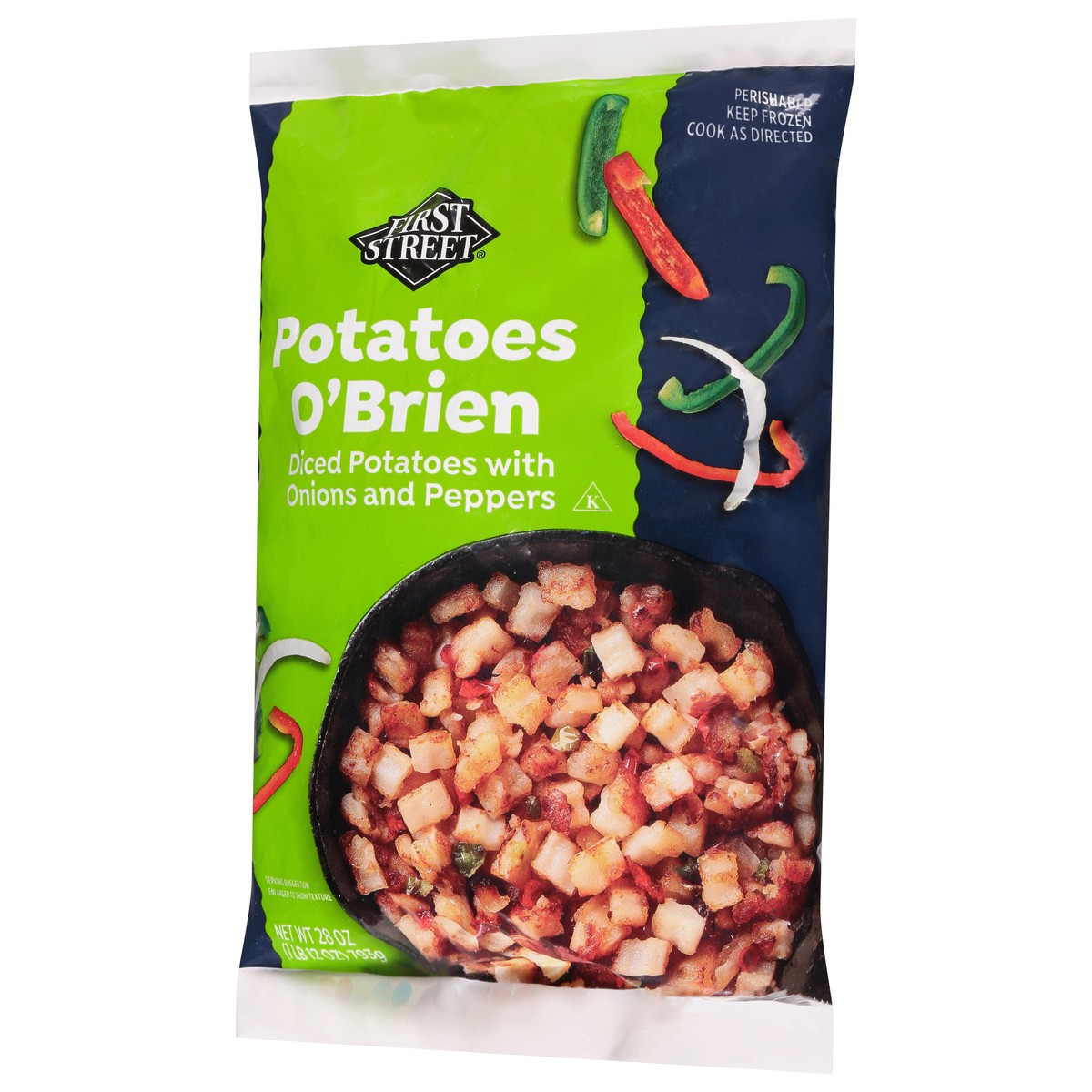 slide 2 of 4, First Street O'brien Potatoes, 28 oz