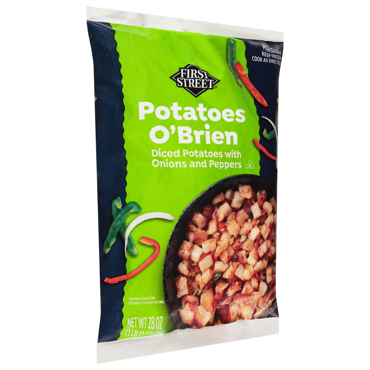 slide 4 of 4, First Street O'brien Potatoes, 28 oz