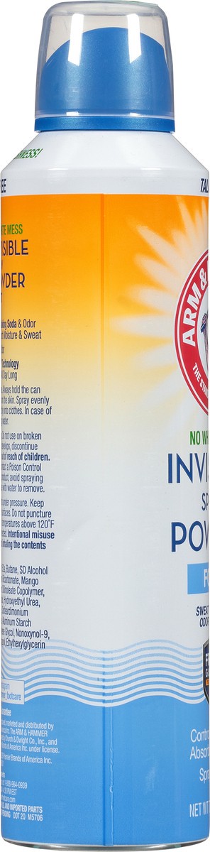 slide 8 of 9, Arm & Hammer Easy Spray Foot Powder, 7.5 oz