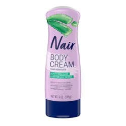 Nair Hair Removal Body Cream, Aloe and Water Lily - 9.0oz