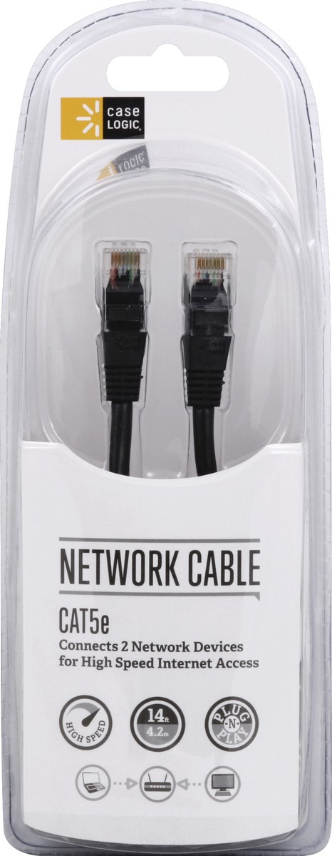 slide 1 of 2, Case Logic Network Cable 1 ea, 1 ct