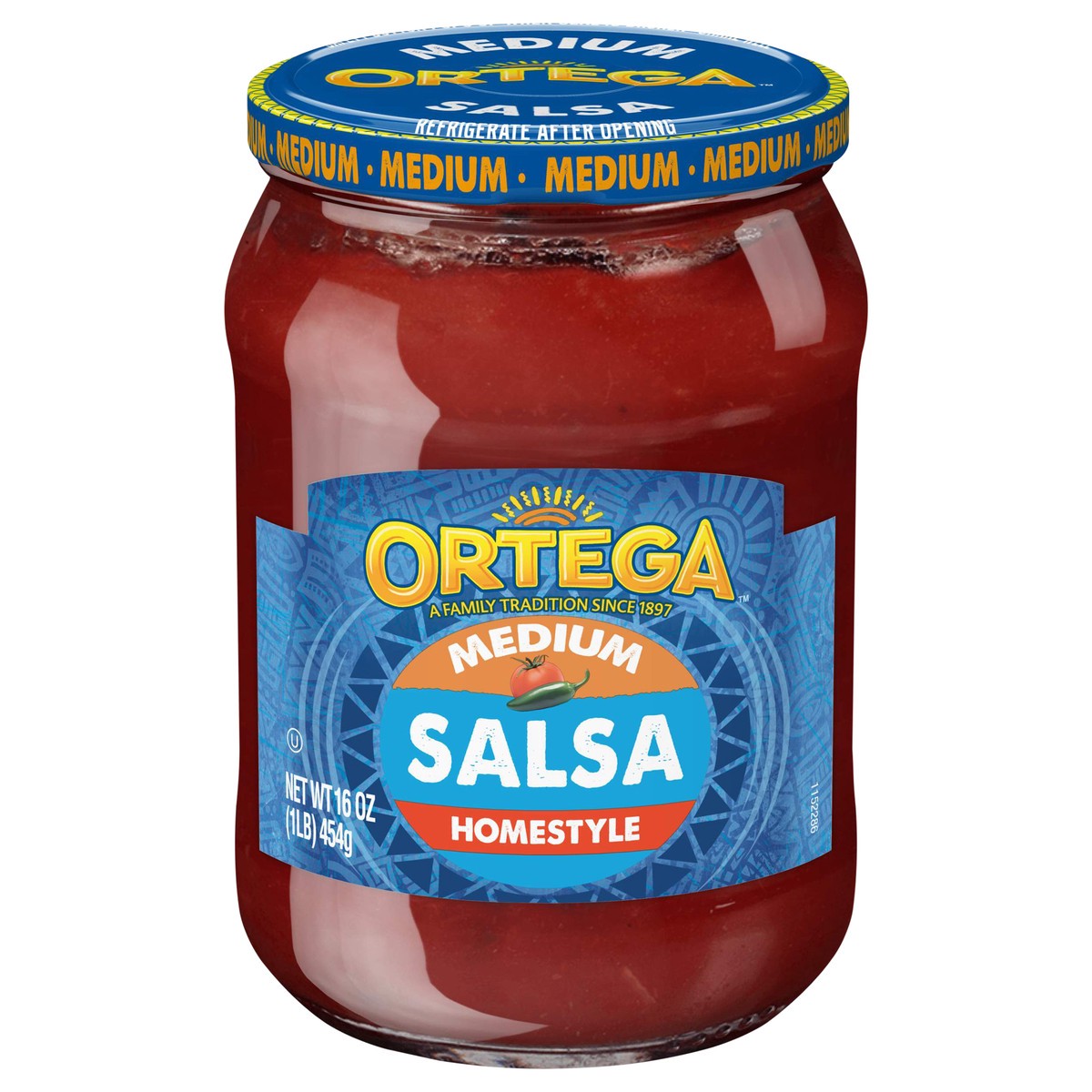 slide 8 of 11, Ortega Medium Homestyle Salsa 16 oz, 16 oz
