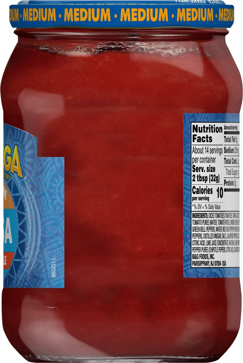 slide 6 of 11, Ortega Medium Homestyle Salsa 16 oz, 16 oz
