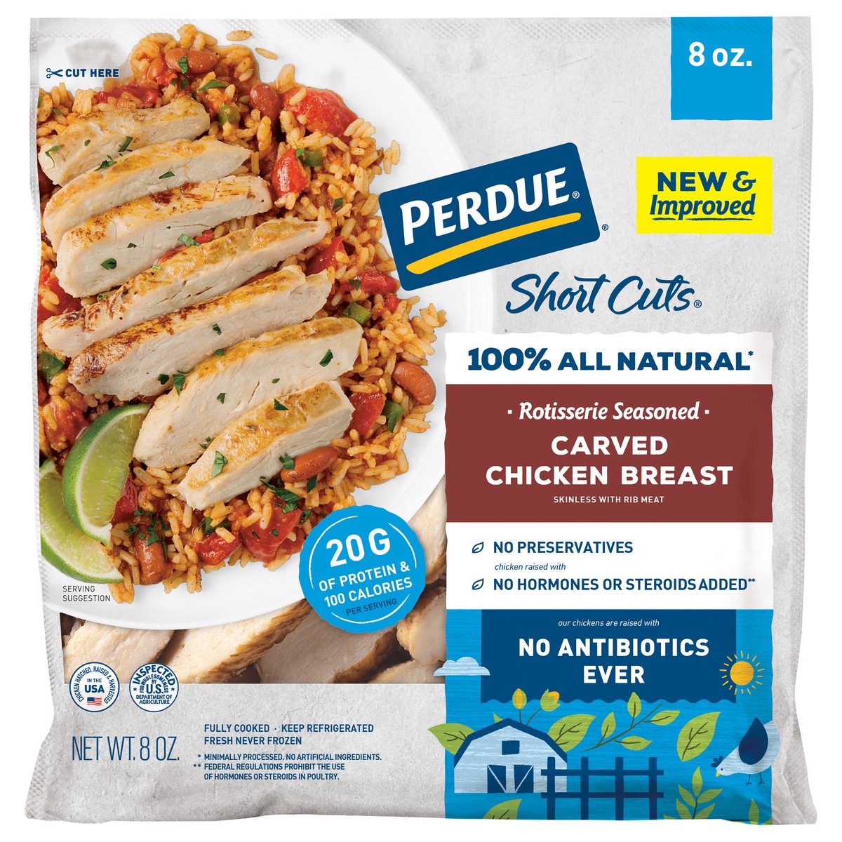 PERDUE® SHORT CUTS® Rotisserie Chicken Strips, 8 oz. 8 oz | Shipt