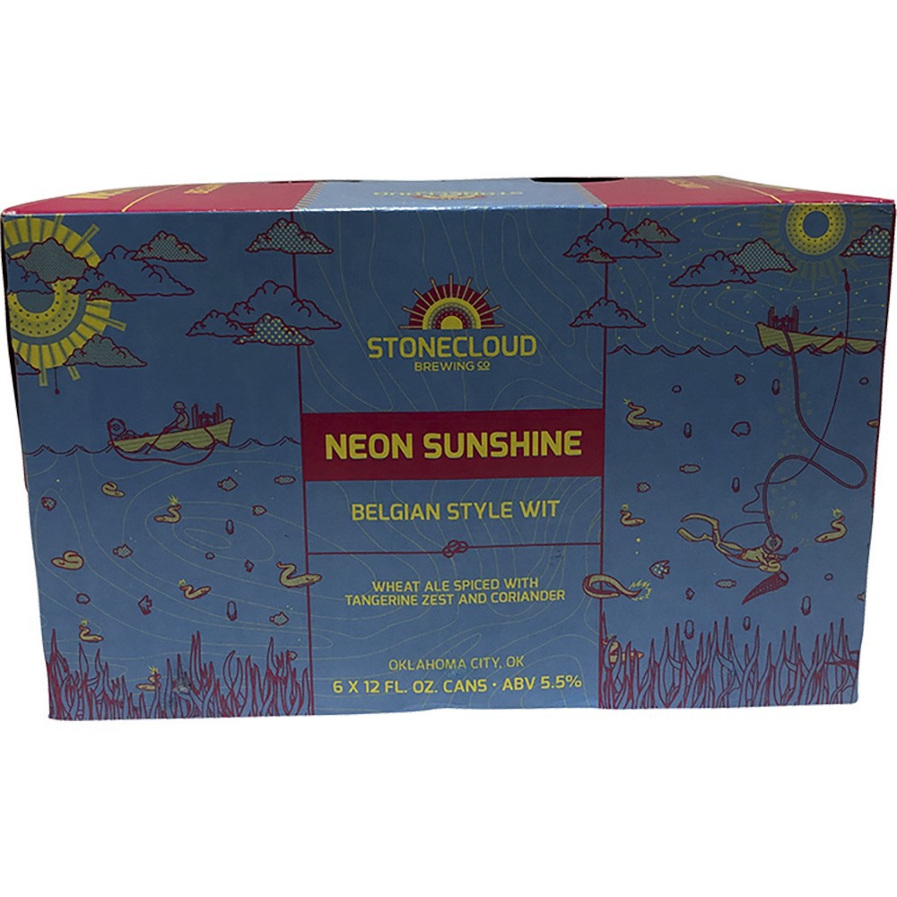 slide 1 of 1, Stonecloud Neon Sunshine 6Pack, 72 oz