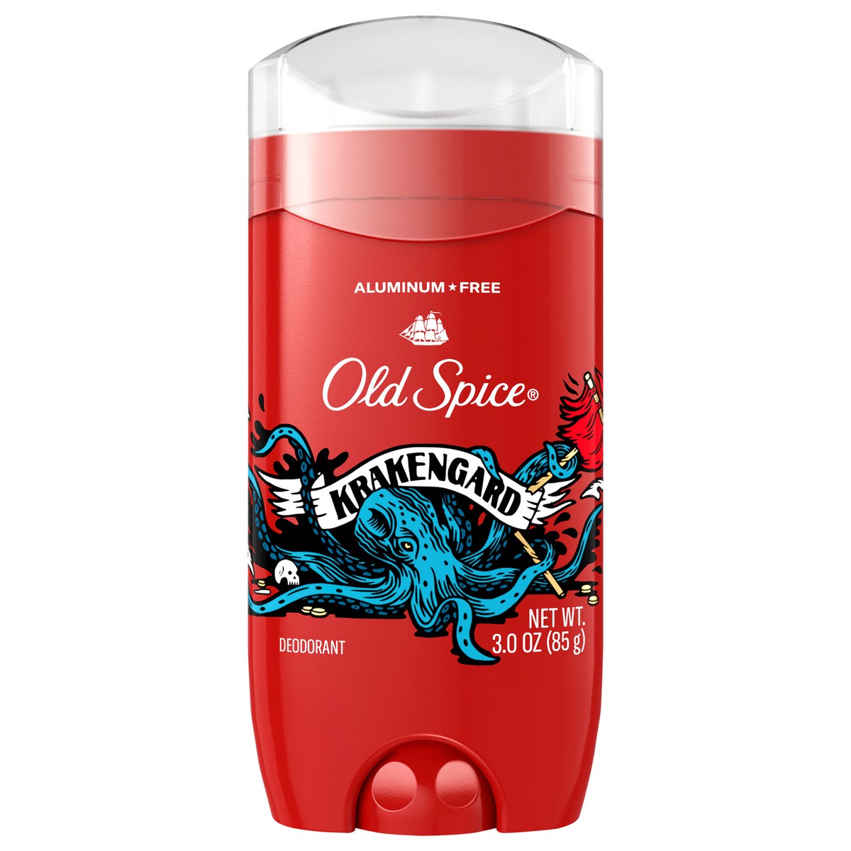 slide 1 of 4, Old Spice Aluminum Free Deodorant for Men, Krakengard, 48 Hr. Protection, 3.0 oz, 3 oz