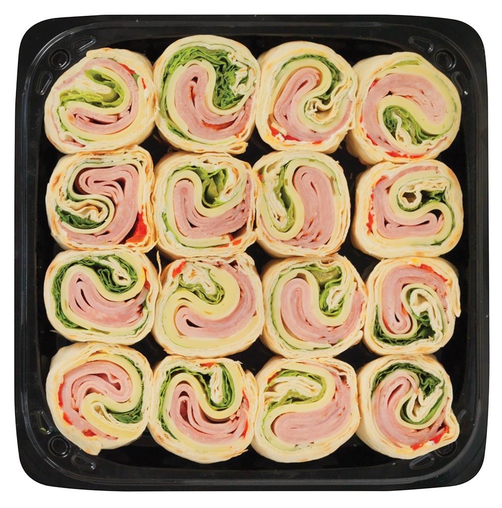 slide 1 of 1, Deli Weekender Small Ham & Cheese Pinwheels, 32 oz