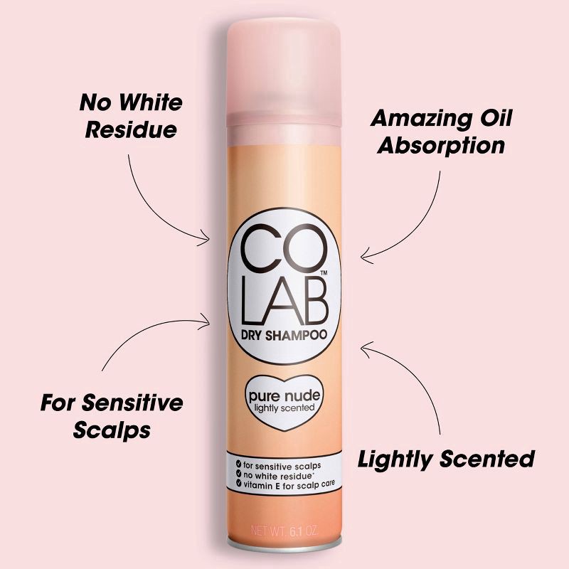 slide 4 of 7, Colab Dry Shp Pure Nude, 6.1 oz