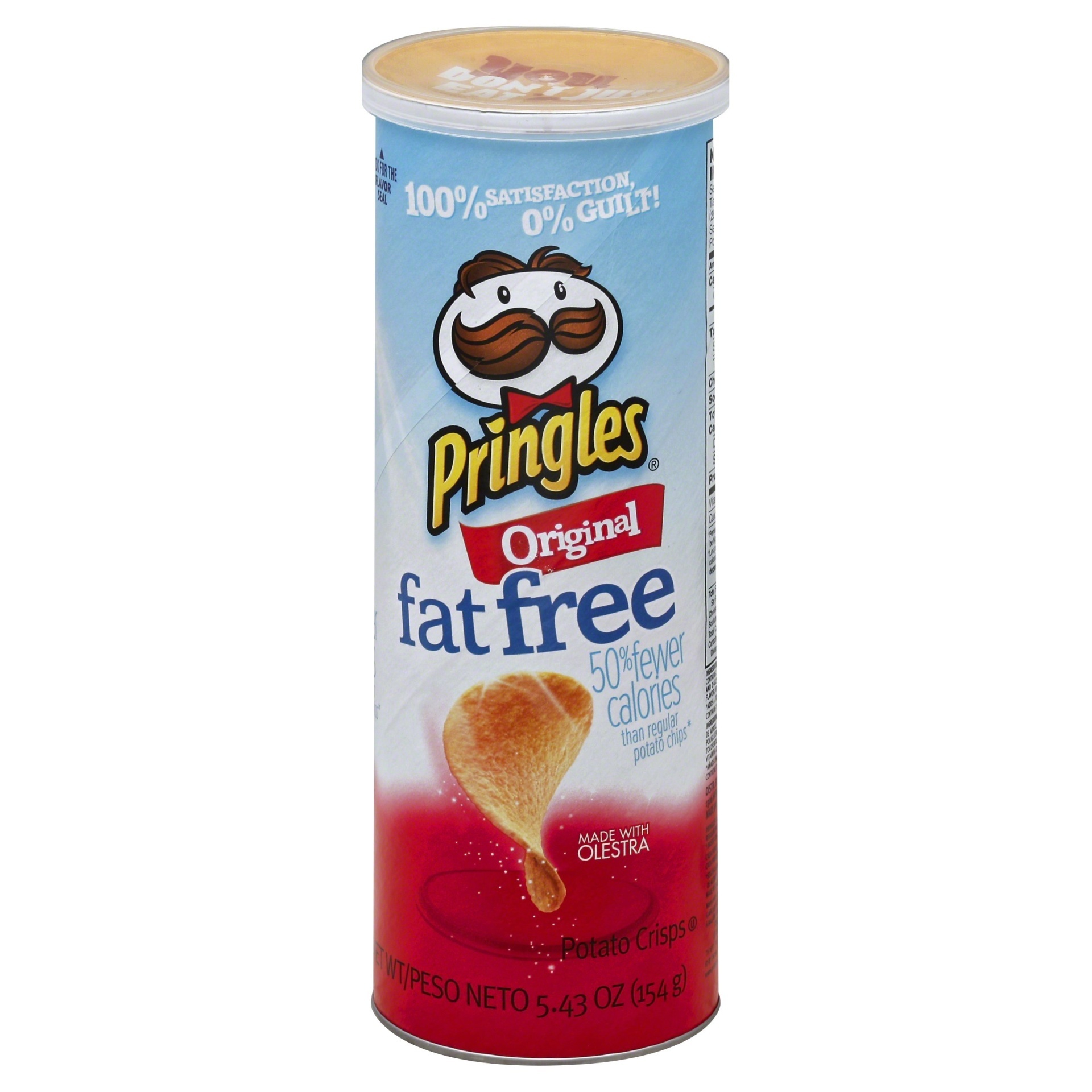 slide 1 of 1, Pringles Fat Free Original Super Stack, 5.43 oz