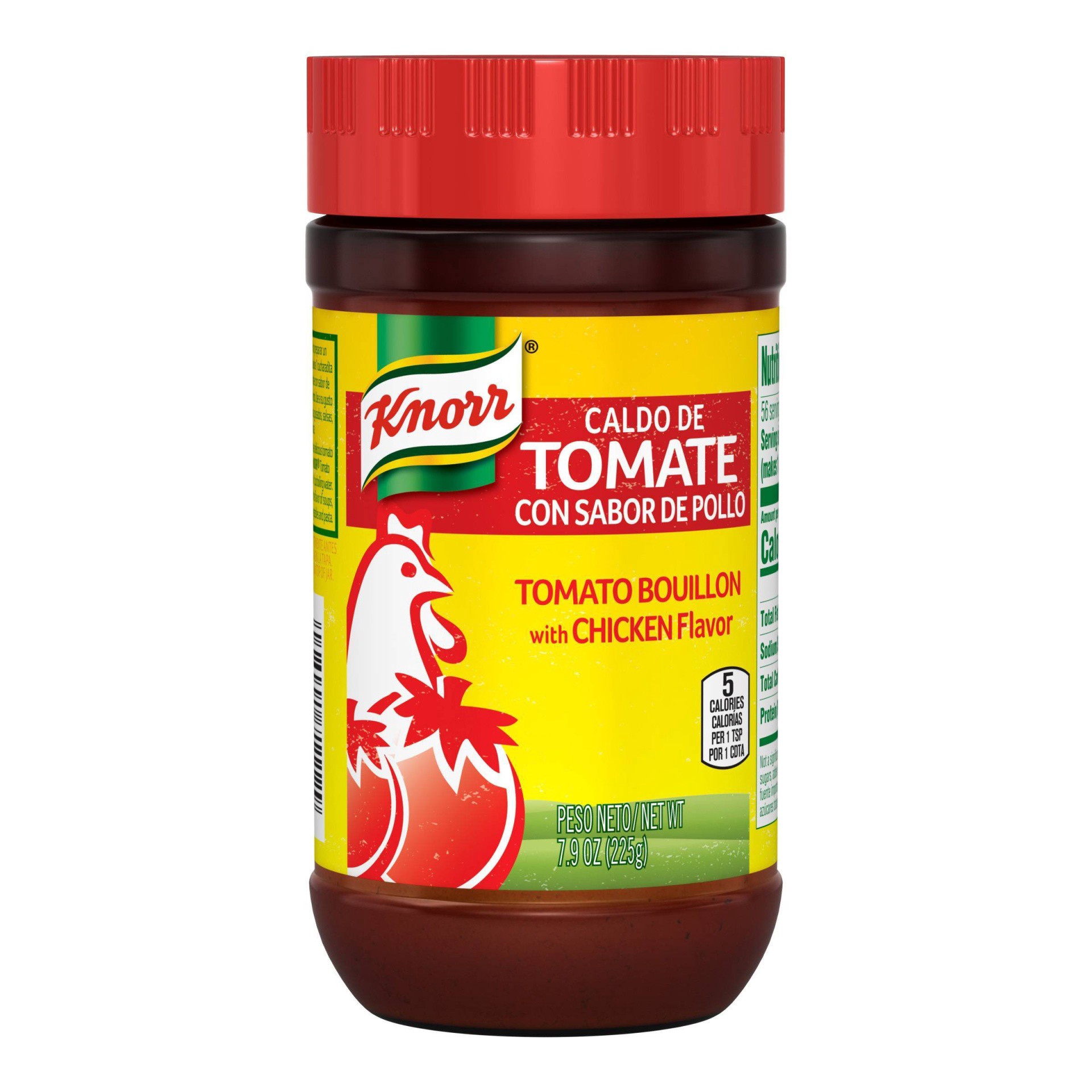 slide 1 of 7, Knorr Tomato Bouillon with Chicken Flavor Granulated, 7.9 oz, 7.9 oz