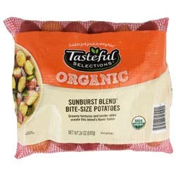 Tasteful Selections Organic Sunburst Blend Potatoes, Bite-Size 24 oz