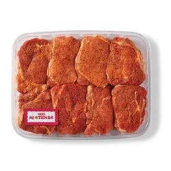 H-E-B Mi Tienda Seasoned Boneless Ribeye Pork Chops – Orange Pepper – Value Pack