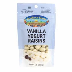SUNRIDGE FARMS Vanilla Yogurt Raisins