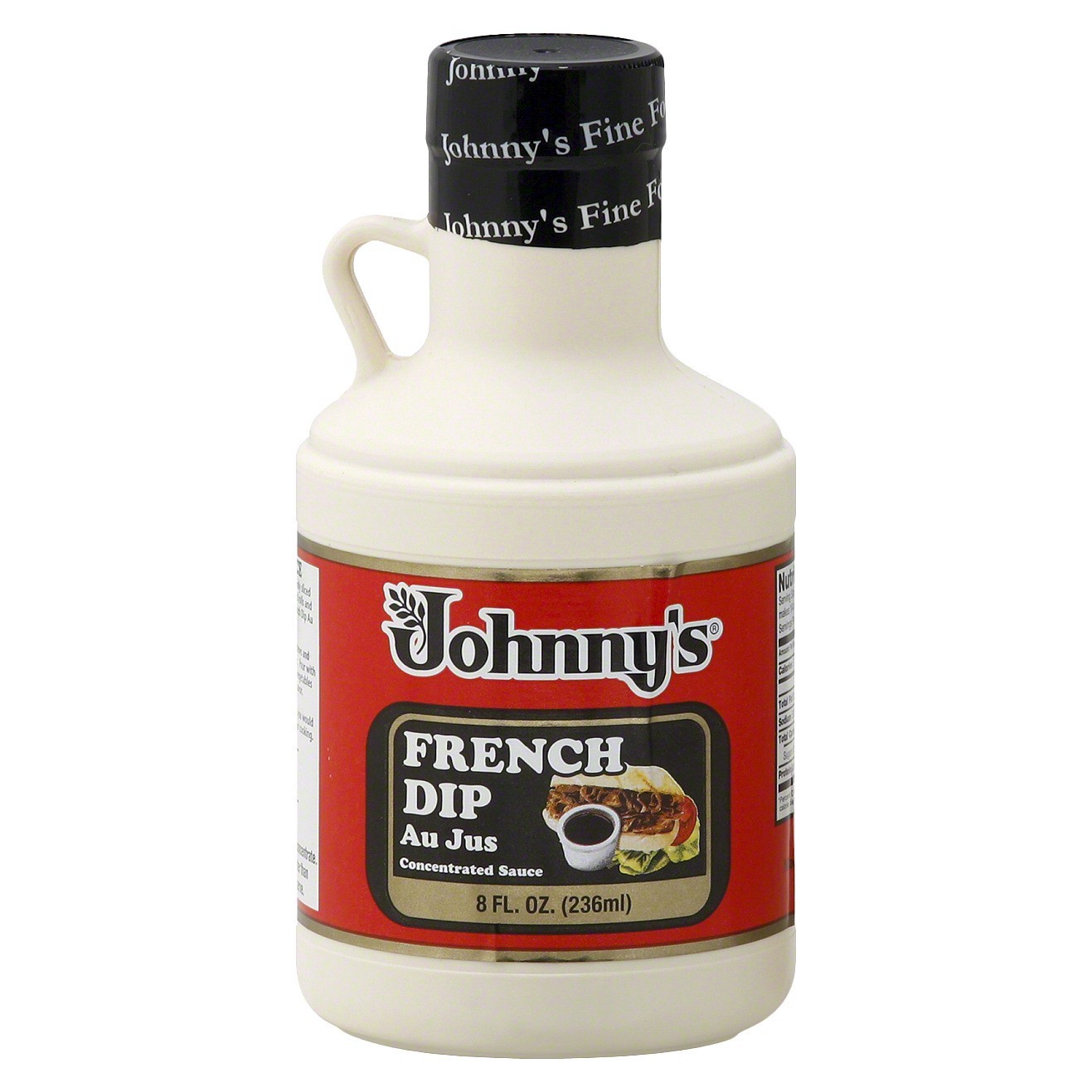 slide 1 of 4, Johnny's French Dip Concentrated Au Jus Sauce, 8 fl oz