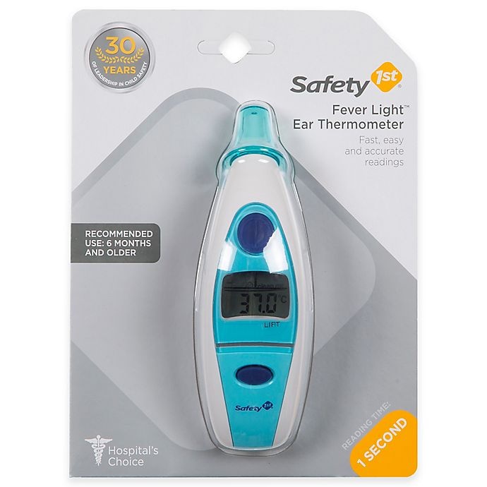 slide 1 of 2, Safety 1st Fever Light Ear Thermometer, 1 ct