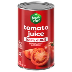 Food Club Tomato Juice 46 fl oz