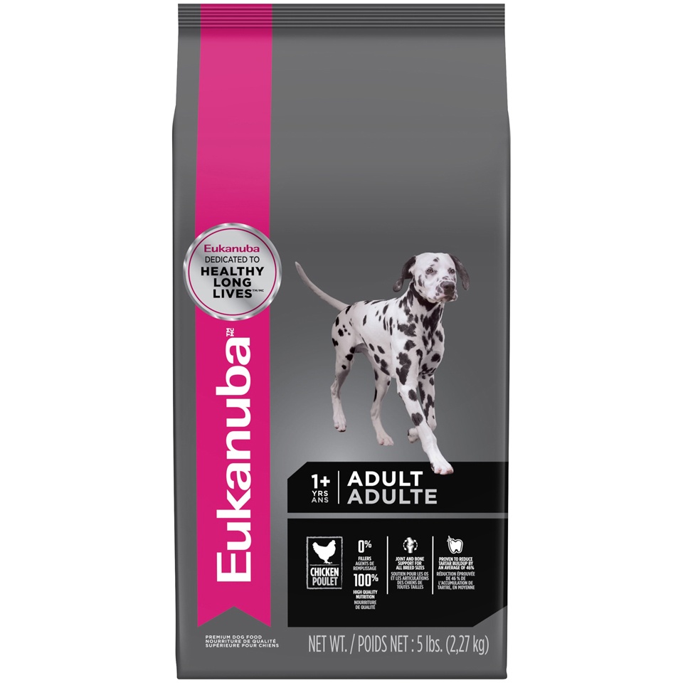 slide 1 of 5, Eukanuba Adult Dog Food, 5 lb