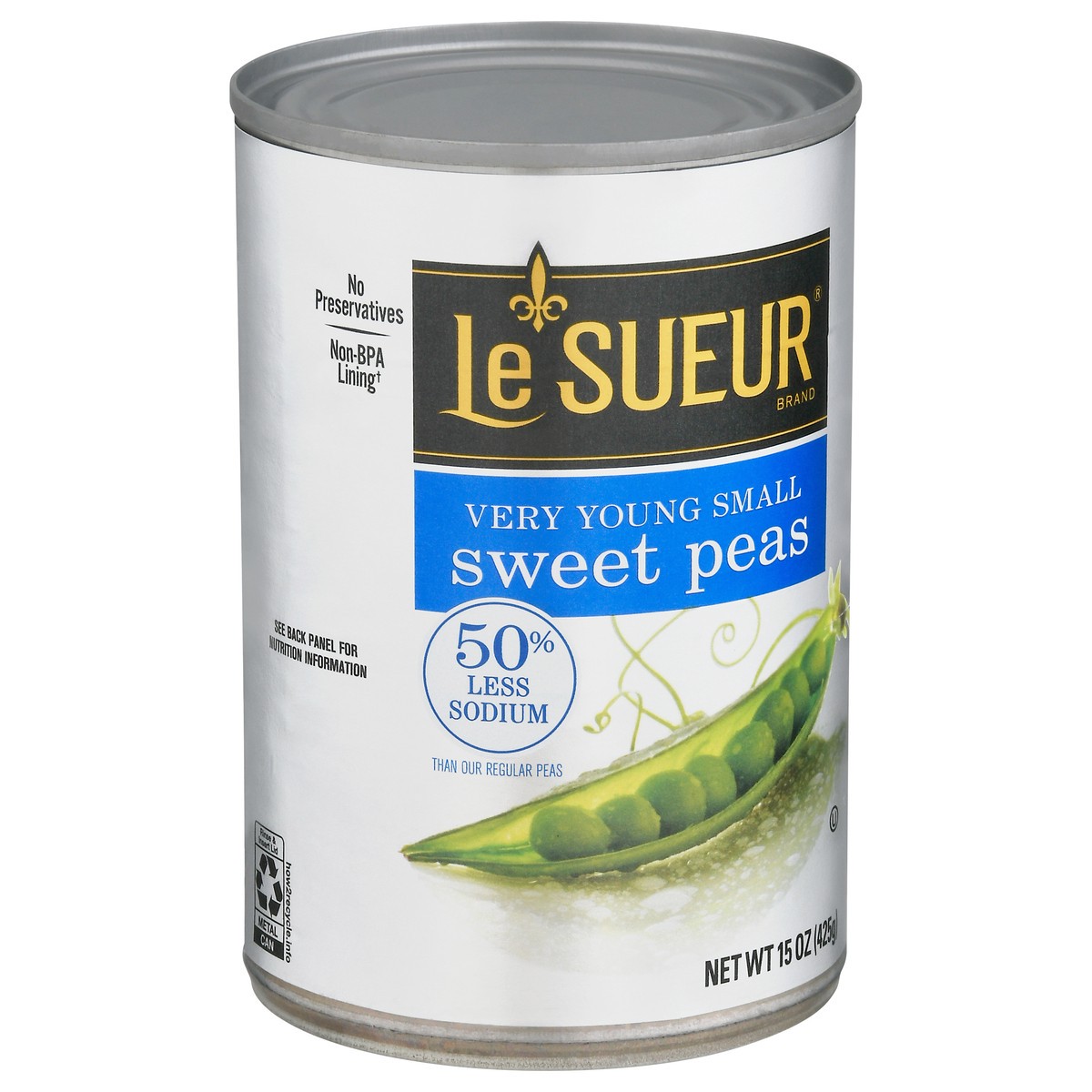 slide 10 of 14, Le Sueur Very Young Small Sweet Peas 15 oz, 15 oz