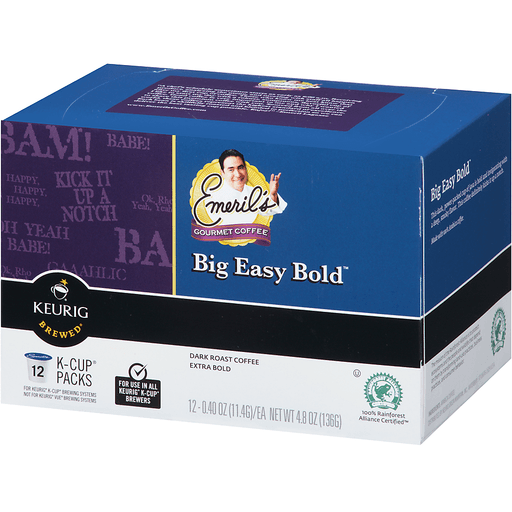 slide 3 of 4, Emeril's Big Easy Bold Dark Roast Coffee K-Cup, 12 ct