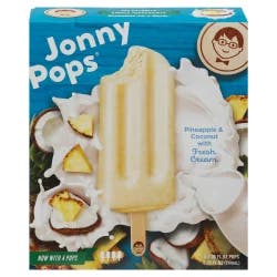 Jonny Pops Pineapple & Coconut With Fresh Cream