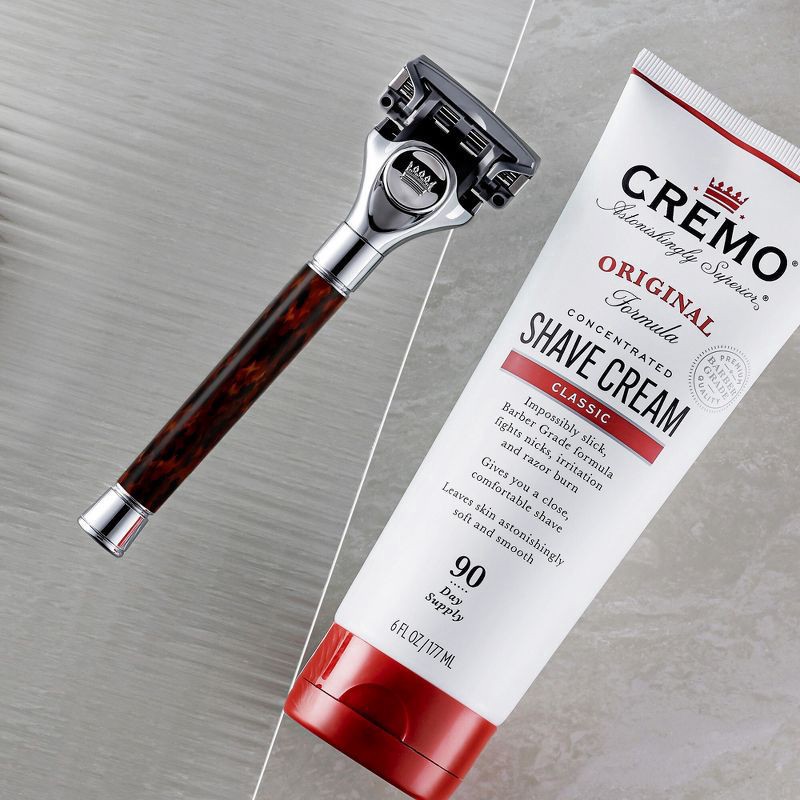 slide 4 of 7, Cremo Brown Tortoise Razor 1 ea, 1 ct