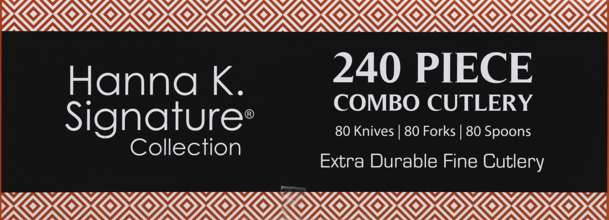 slide 3 of 6, King Zak Cutlery 240 ea, 240 ct