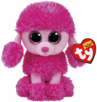 slide 1 of 1, Ty Beanie Boos Patsy Plush Poodle, 8 in