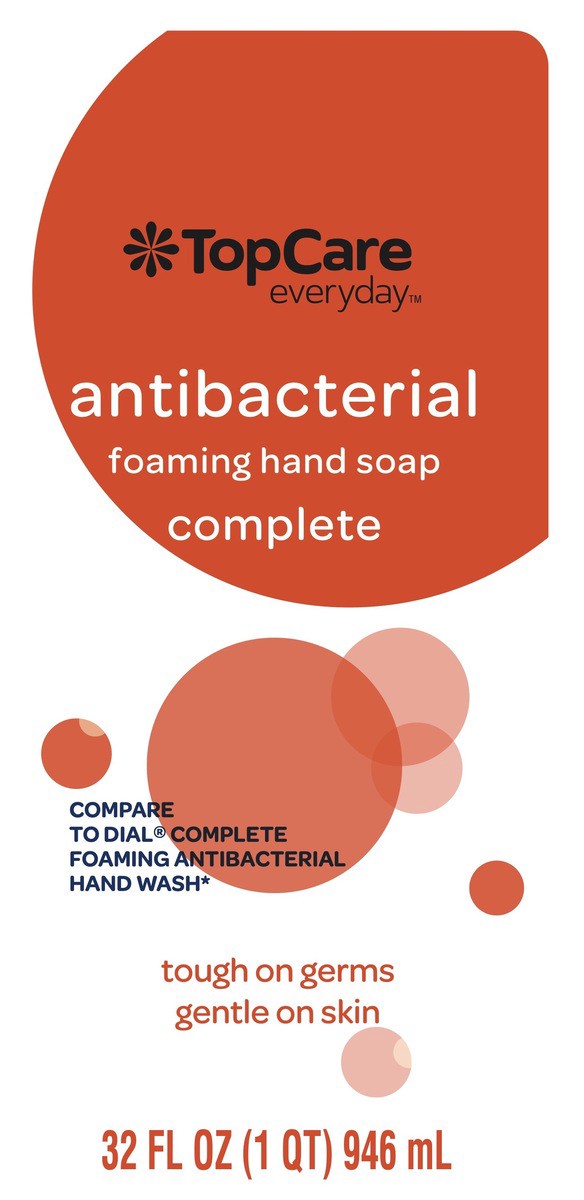 slide 14 of 16, TopCare Everyday Complete Foaming Antibacterial Hand Soap 32 fl oz, 32 fl oz