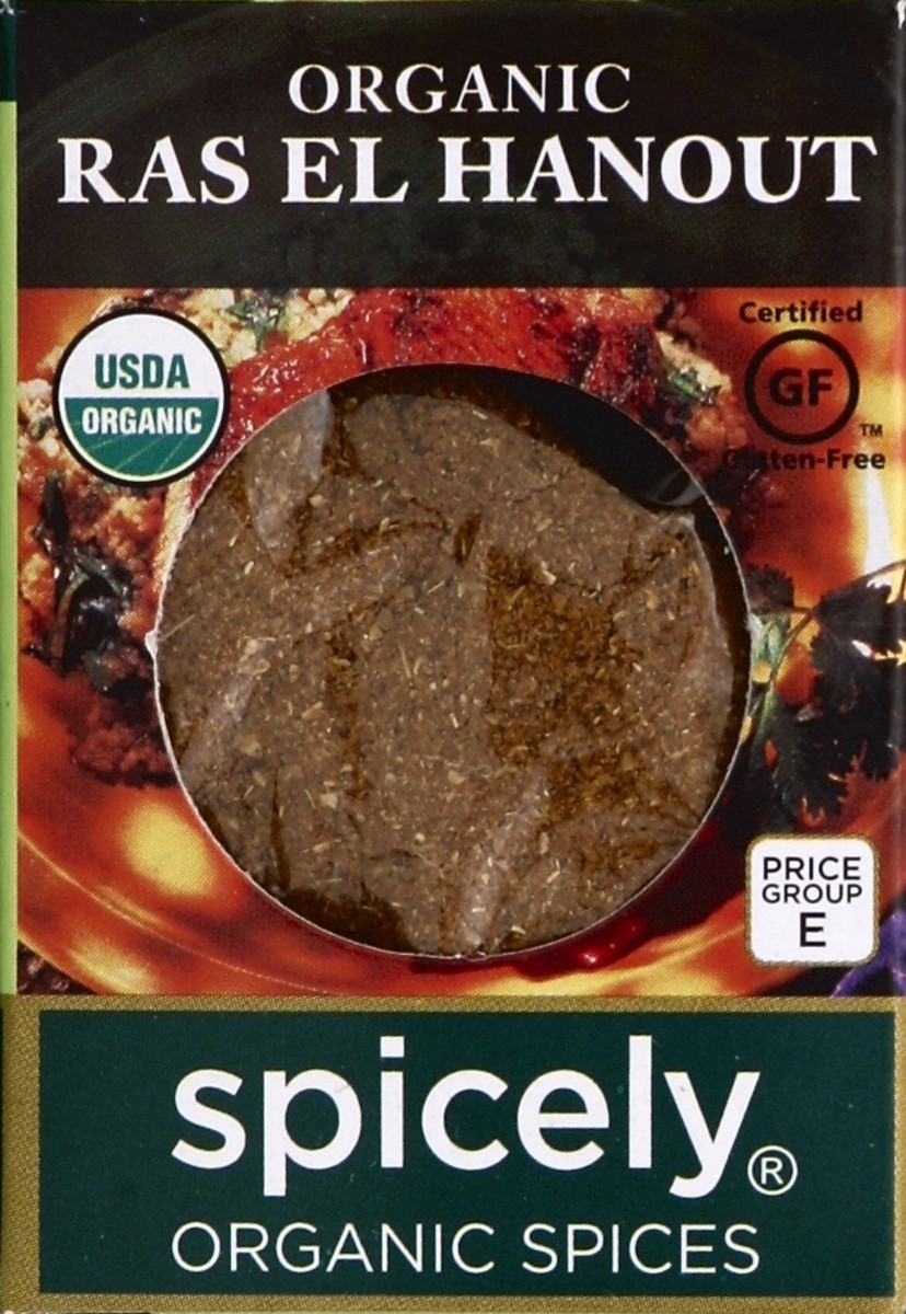 slide 1 of 4, Spicely Organic Spices Ras El Hanout 0.4 oz, 0.4 oz