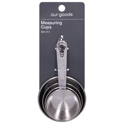 our goods Stainless Steel Measure Cup Set